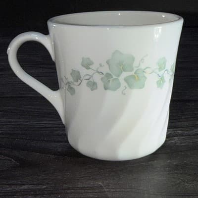 Corning Ware Corelle Coffee Mug Tea Cup Callaway Swirl Ivy Tea Set Of 4 - Thumbnail 21