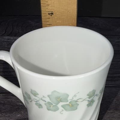 Corning Ware Corelle Coffee Mug Tea Cup Callaway Swirl Ivy Tea Set Of 4 - Thumbnail 24