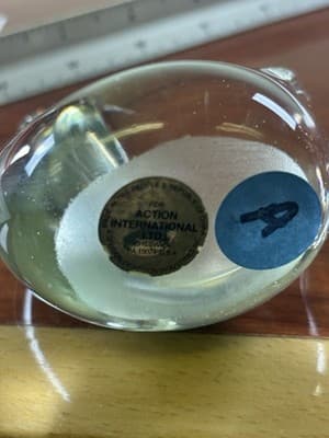 Vintage Light Glass Swan Goose Figurine Paperweight Geese Set Of Two Hand Blown - Thumbnail 6