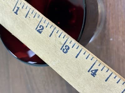 Set 4 VTG France Luminarc Arcoroc Ruby Red Glass Sherbet Stem Goblet 8oz Glasses - Thumbnail 7
