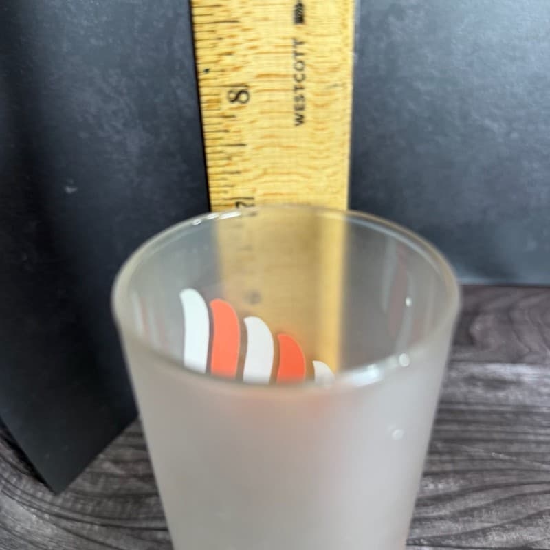 WN Vintage Libbey Frosted Candy Stripe Tom Collins Glasses - Set of 2 - Thumbnail 17