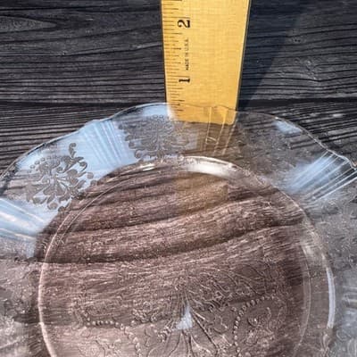 Set of 4 MacBeth-Evans Pink Depression Glass American Sweetheart 6" Bread Plate - Thumbnail 15