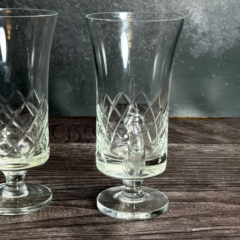 Anchor Hocking Wexford Clear Glass Irish Coffee Mugs Set of 2, 5.5" - Thumbnail 6