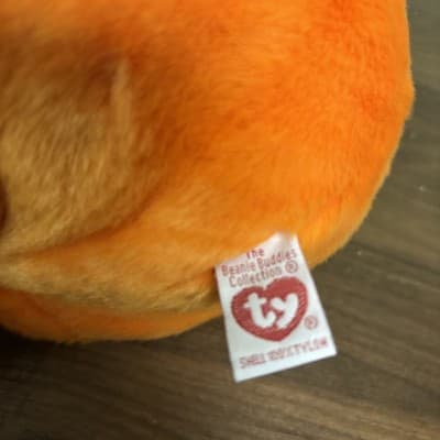 Ty Baby Giant Pumpkin Floppy Weighted Arms And Legs Jack O Lantern - Thumbnail 4