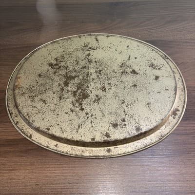 Vintage Patriotic American Bald Eagle Metal Serving Tray 14.5 x 11.5” Rusty - Thumbnail 8