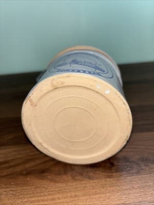 Vintage Wisconsin Homestead Stoneware Dairy Cheese Crock Jar Wire Bail Lid Seals - Thumbnail 6