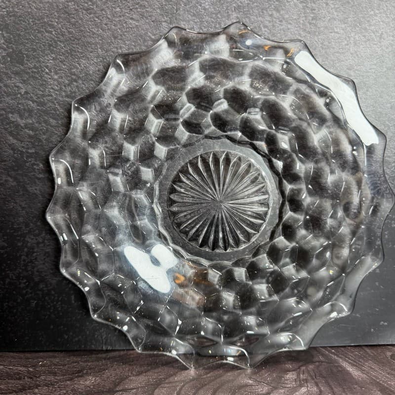 Vintage Fostoria American Clear Glass 7.5 Inch Dessert Plate Replacement