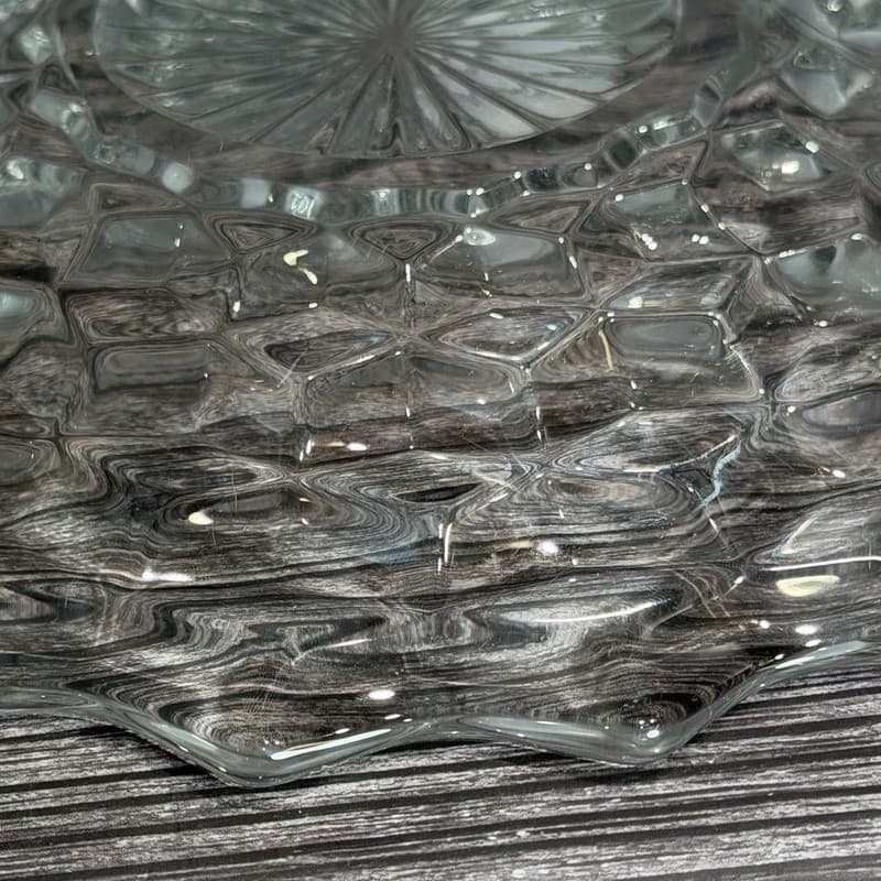 Vintage Fostoria American Clear Glass 7.5 Inch Dessert Plate Replacement - Thumbnail 7