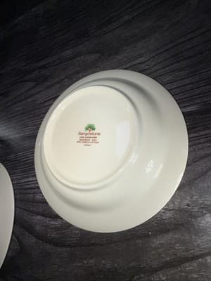 Sangostone Footed Coffee Cup & Saucer Country Cottage (3645) Set Of 2 - Thumbnail 17