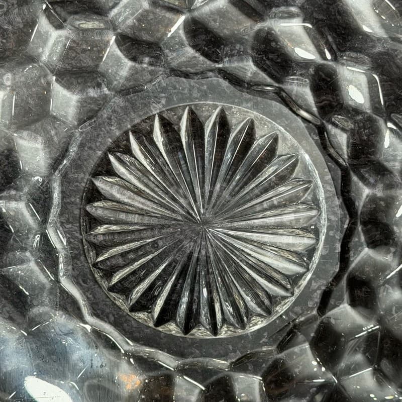 Vintage Fostoria American Clear Glass 7.5 Inch Dessert Plate Replacement - Thumbnail 5