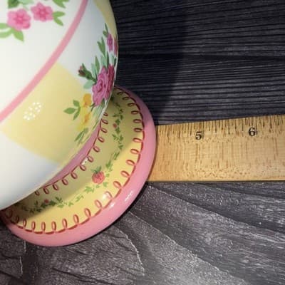 Laura Ashley FTD Ceramic French Floral Vase - Vintage Country Style - Thumbnail 12