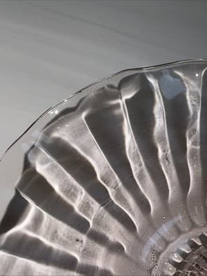 Vtge Pink Depression Glass Bon-Bon Dish Handle Center And Candy Dish - Thumbnail 13