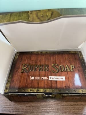 Rupee Soap Think Geek, GeekFuel, LootCrate NEW In Box Fresh Throughout The Realm - Thumbnail 9