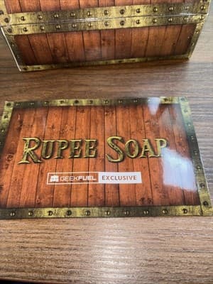 Rupee Soap Think Geek, GeekFuel, LootCrate NEW In Box Fresh Throughout The Realm - Thumbnail 8