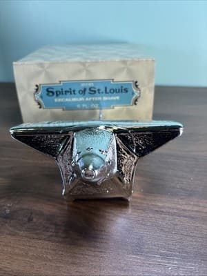 1970s Avon Spirit Of St. Louis WindJammer Airplane Excalibur Aftershave NOS - Thumbnail 3