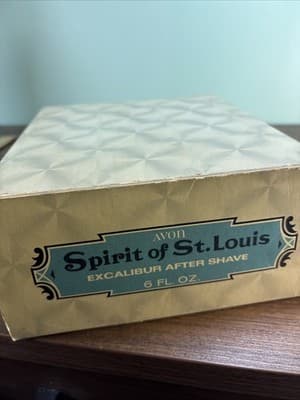 1970s Avon Spirit Of St. Louis WindJammer Airplane Excalibur Aftershave NOS - Thumbnail 12