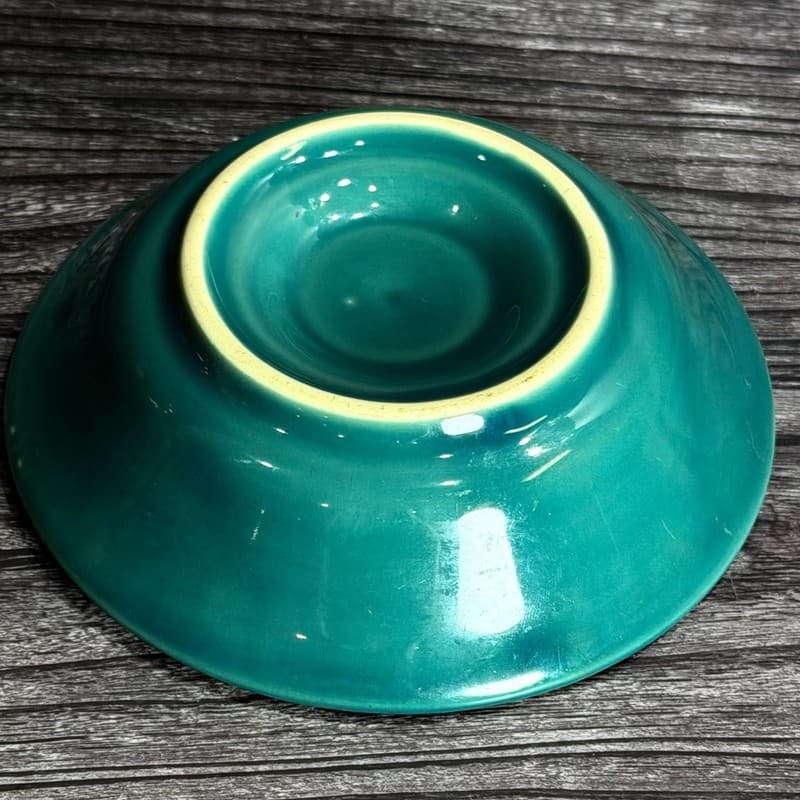Vintage Hotel Statler Teal Green Ceramic Matchbook Holder Dish - Thumbnail 10