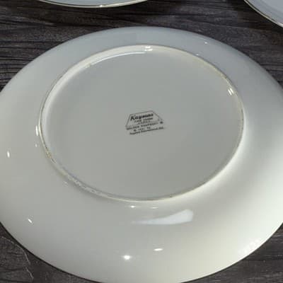 Kayson's "Golden Rhapsody" 10 1/4 Inch (Large) Dinner Plate-Set of 4 - Thumbnail 5