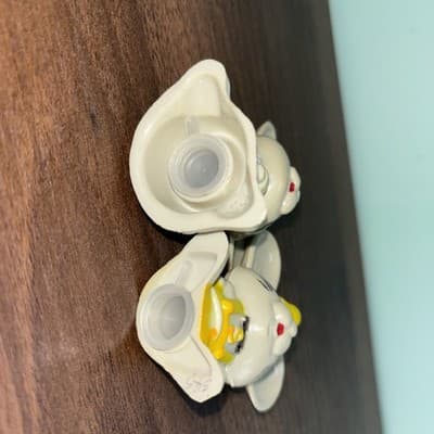 Vintage JSNY Mouse Salt & Pepper Shakers Set Anthropomorphic Mice Set Hong Kong - Thumbnail 8