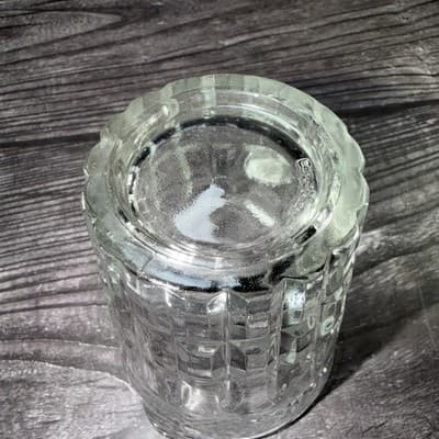 Covetro Italy Glass 8oz Creamer Or Miniature Childs Pitcher 4” Clear Glass - Thumbnail 6