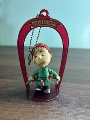 Peanuts | Collectible Bobble Head Christmas Ornaments | Linus And Charlie Brown - Thumbnail 9