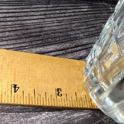 Covetro Italy Glass 8oz Creamer Or Miniature Childs Pitcher 4” Clear Glass - Thumbnail 11