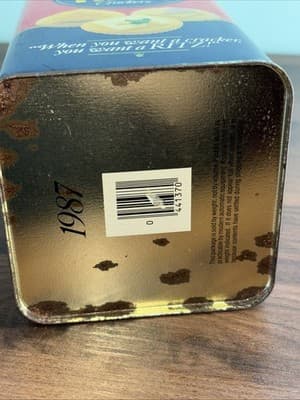 Vintage 1987 Nabisco Ritz Crackers Limited Edition Collector Metal Tin Container - Thumbnail 12