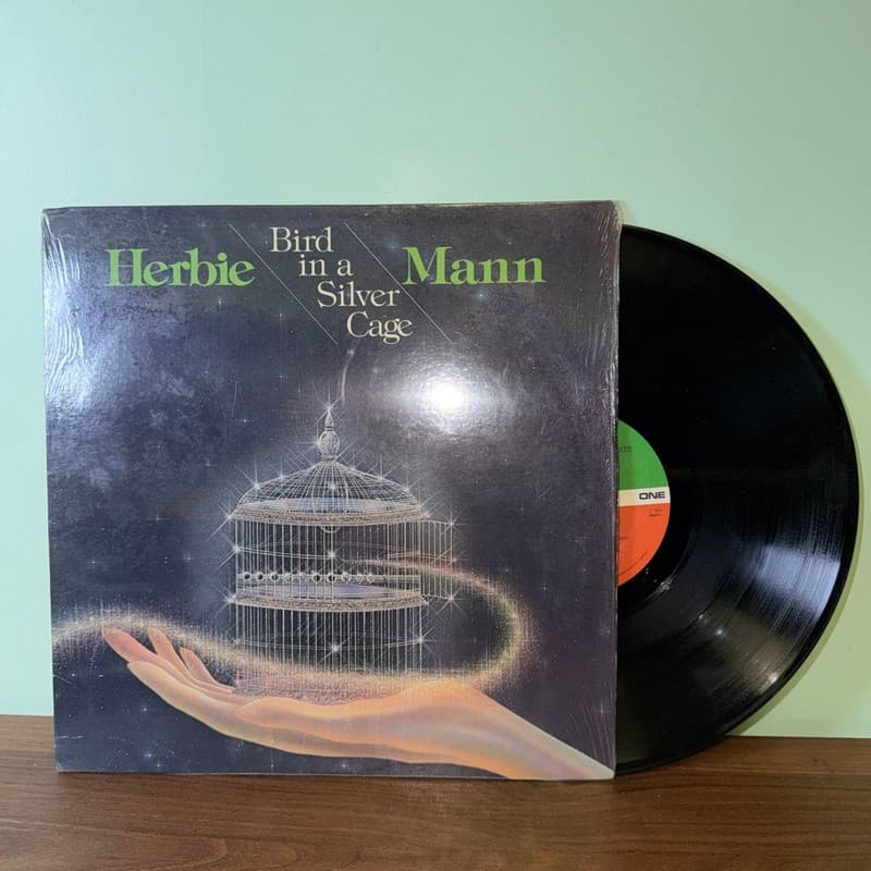 Herbie Mann Bird In A Silver Cage Vinyl LP (1976) Record