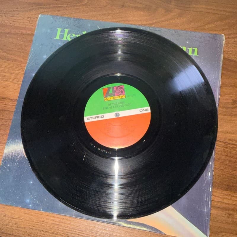 Herbie Mann Bird In A Silver Cage Vinyl LP (1976) Record - Thumbnail 4