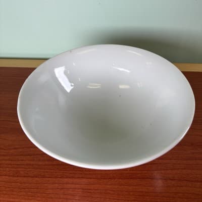 Vintage Porcelain Chinese Rice Bowl Mun Shou Family Rose Longevity EUC - Thumbnail 6