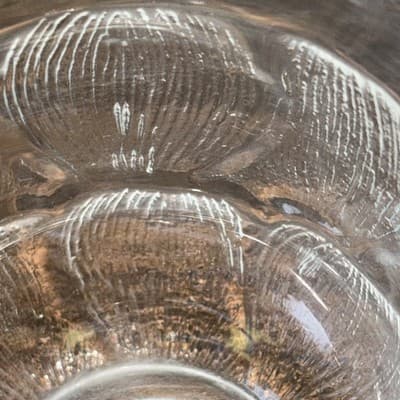 Arcoroc Glass Co. FLEUR Crystal Cup and Saucer Set - Thumbnail 6