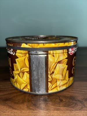 Vintage KATHRYN BEICH GOLDEN CRUMBLES Candy Tin BLOOMINGTON ILLINOIS Key Style - Thumbnail 3