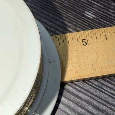 Vtg COULEUVRE PATE DE LIMOGES France GOLD GILT DESIGN Inkwell w 3 Quill Stands - Thumbnail 11