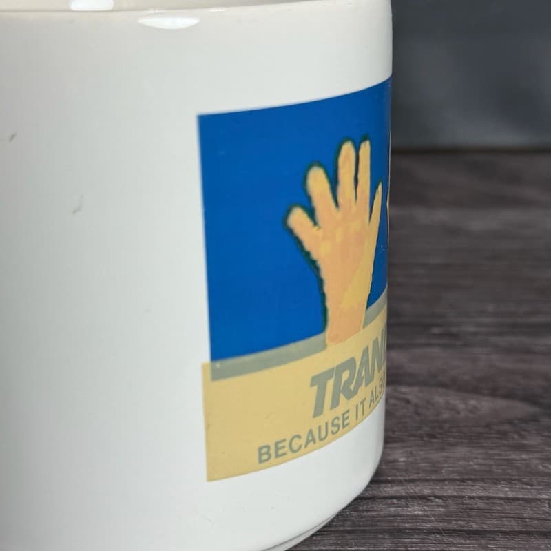 Vintage Trandate Labetalol HCl Glaxo Pharmaceutical Advertising Coffee Mug - Thumbnail 6
