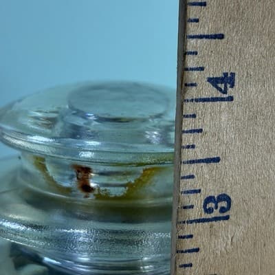 VTG Hemingray 56 Clear Glass Insulator Made In USA33 - 52 Excellent Condition - Thumbnail 10