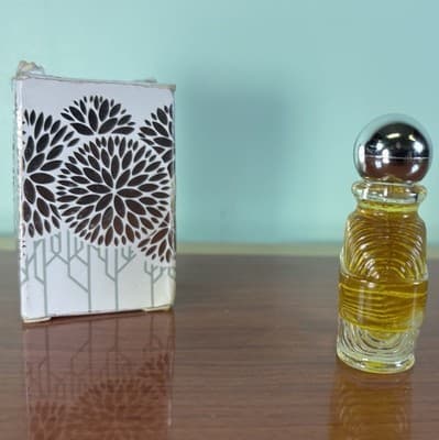 Vintage Avon UNSPOKEN Ultra Perfume Cologne .33 fl Oz NOS Mini Bottle Full - Thumbnail 2