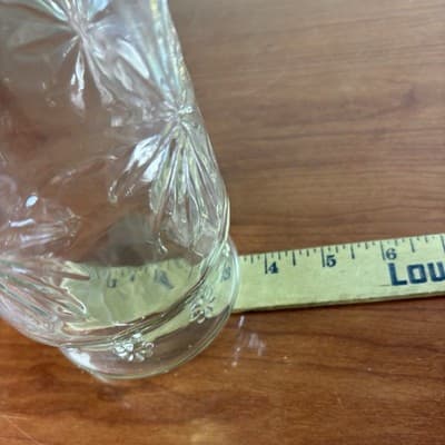 1980 Planters Peanuts Starburst Glass Jar Vintage Storage Canister Candy Jar - Thumbnail 7