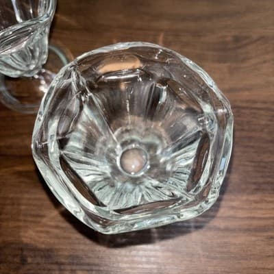 Vintage Anchor Hocking Clear Glass Dessert Sundae Dishes ~ Set of 4- perfect - Thumbnail 6