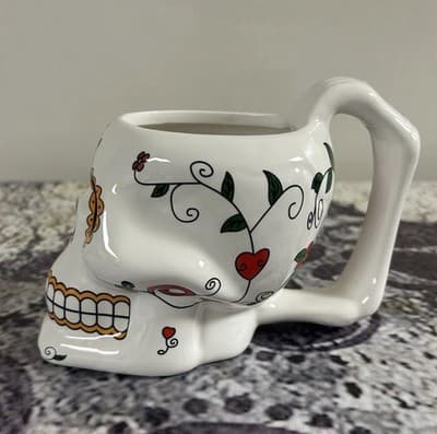 Skull Shaped Coffee Mug New With Box Nice Quality - Thumbnail 18