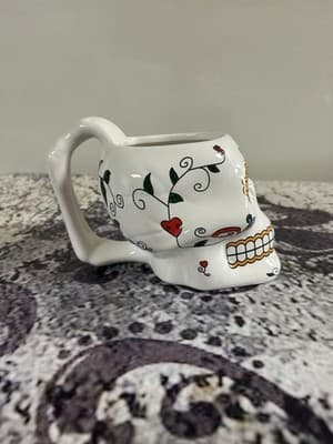 Skull Shaped Coffee Mug New With Box Nice Quality - Thumbnail 12