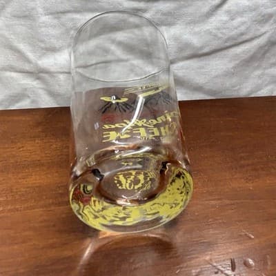 Vintage Marcrest Swiss Alpine Chalet Drinking Glasses 4 3/4" MCM 8oz Single - Thumbnail 5