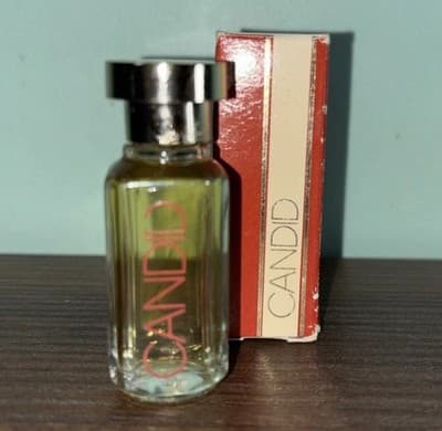 Vintage NOS Avon Candid Ultra Cologne Splash 0.33 fl oz mini travel NIB