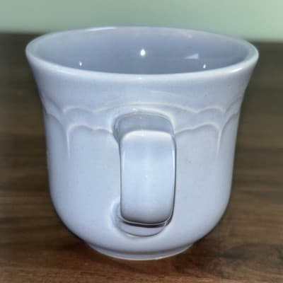 Vintage Pfaltzgraff Mug Blue Gazebo Bouquet Flower Coffee Tea Cup - Thumbnail 4