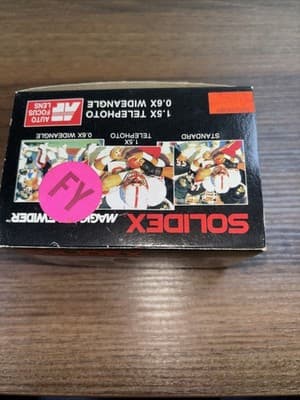 Solidex Magic Telewider Video Conversion Lens Model V-31 Vintage 1988 Wideangle - Thumbnail 2
