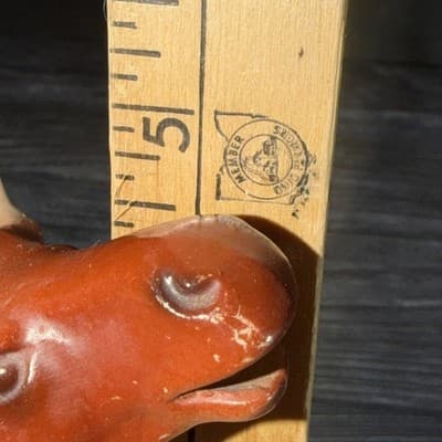 Vintage 4" Moose Creamer Czechoslovakia Damaged Animal Kitchen Decor - Thumbnail 15
