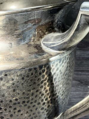 Vintage Empire E.P.N.S. Hammered Silver Plate Pitcher – Antique - Thumbnail 14