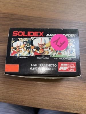 Solidex Magic Telewider Video Conversion Lens Model V-31 Vintage 1988 Wideangle - Thumbnail 7