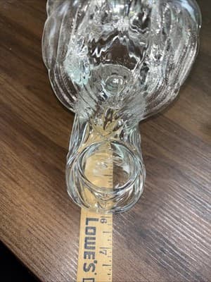 Pair Of Praying Angels 24% Lead Crystal Vintage Glass Votive Candle Holders (2) - Thumbnail 9