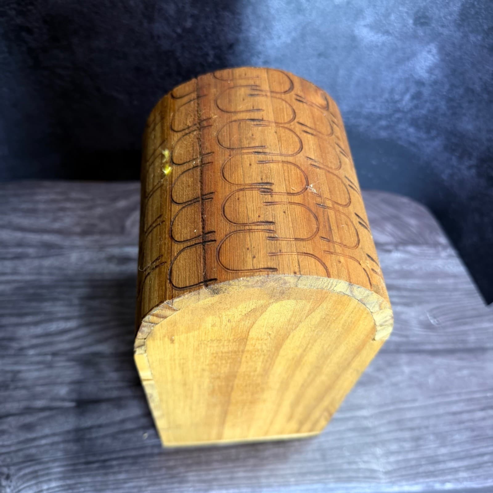 Don Agustin La Cava Tequila Wooden Bottle Display Box Case - Rustic Handcrafted - Thumbnail 10