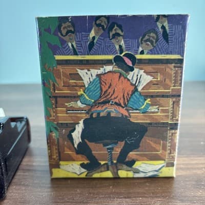 AVON Rare Vintage Collector New Piano Decanter 4 oz *of Tai Winds* After Shave - Thumbnail 12